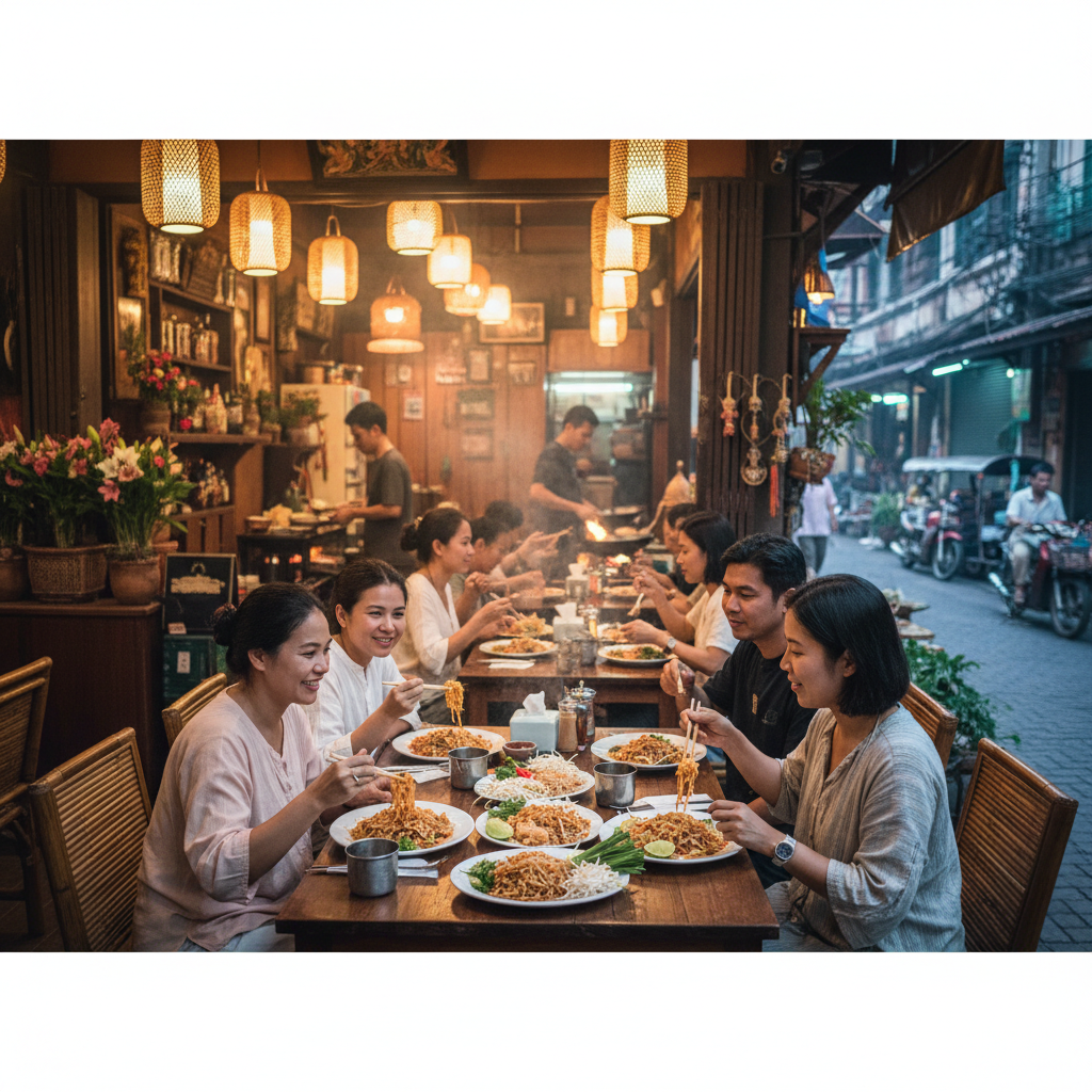 팟타이와 현지 문화