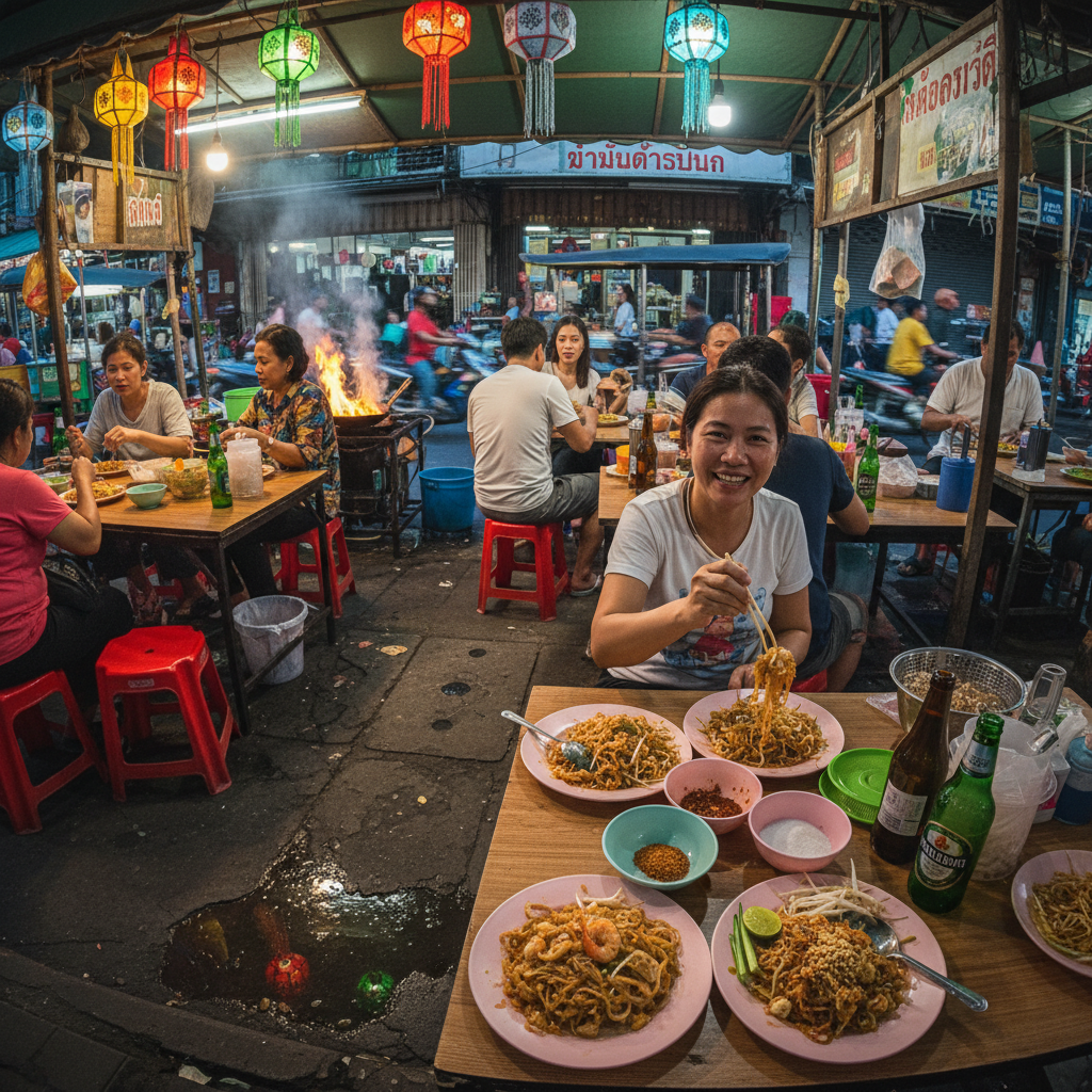 현지에서 즐기는 팟타이