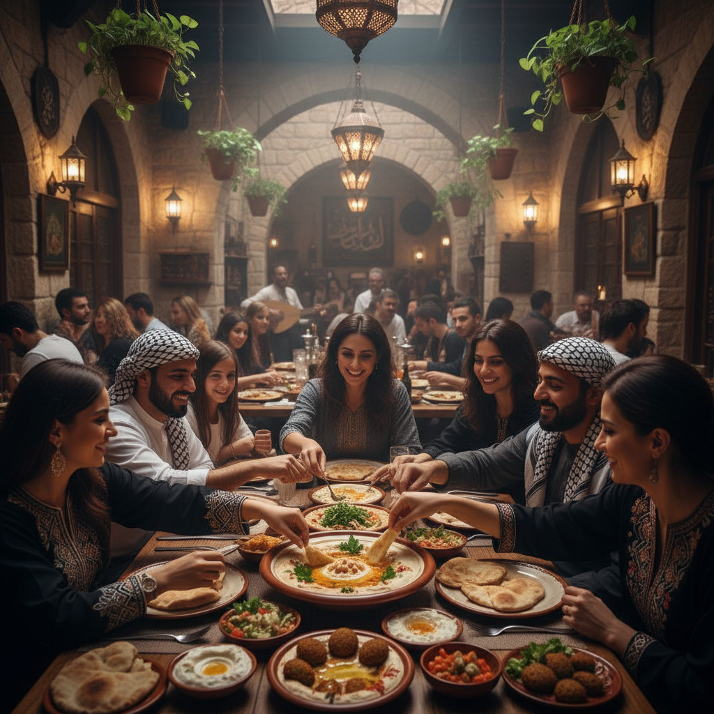 후무스와 현지 문화