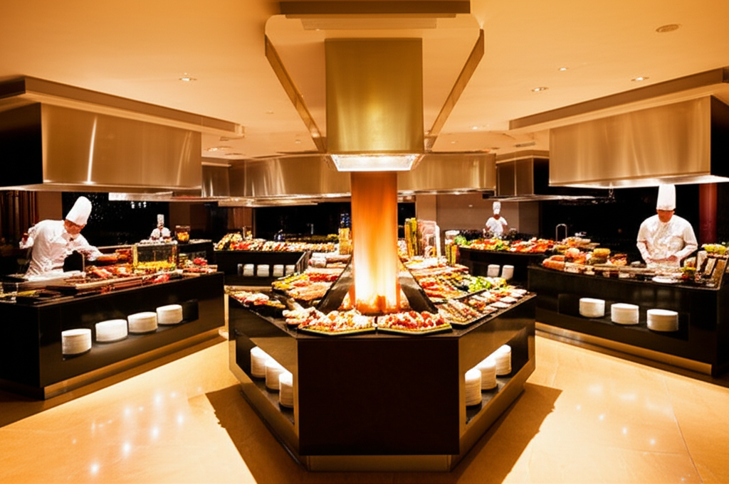 포시즌스 더마켓키친 라이브 스테이션